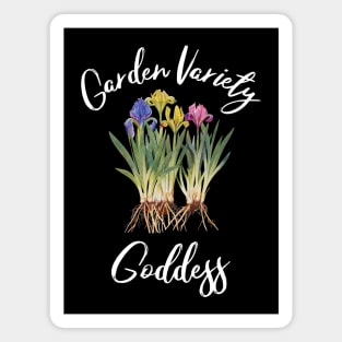 Garden Variety Goddess Vintage Floral Cottagecore Magnet